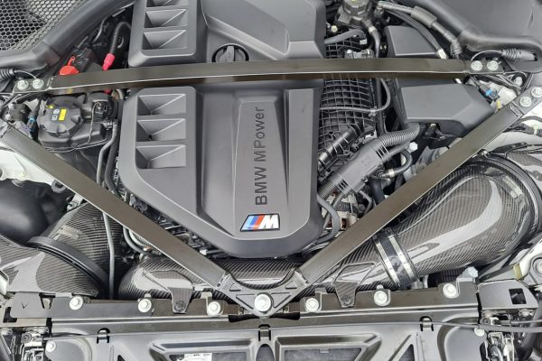 Närbild på en motor