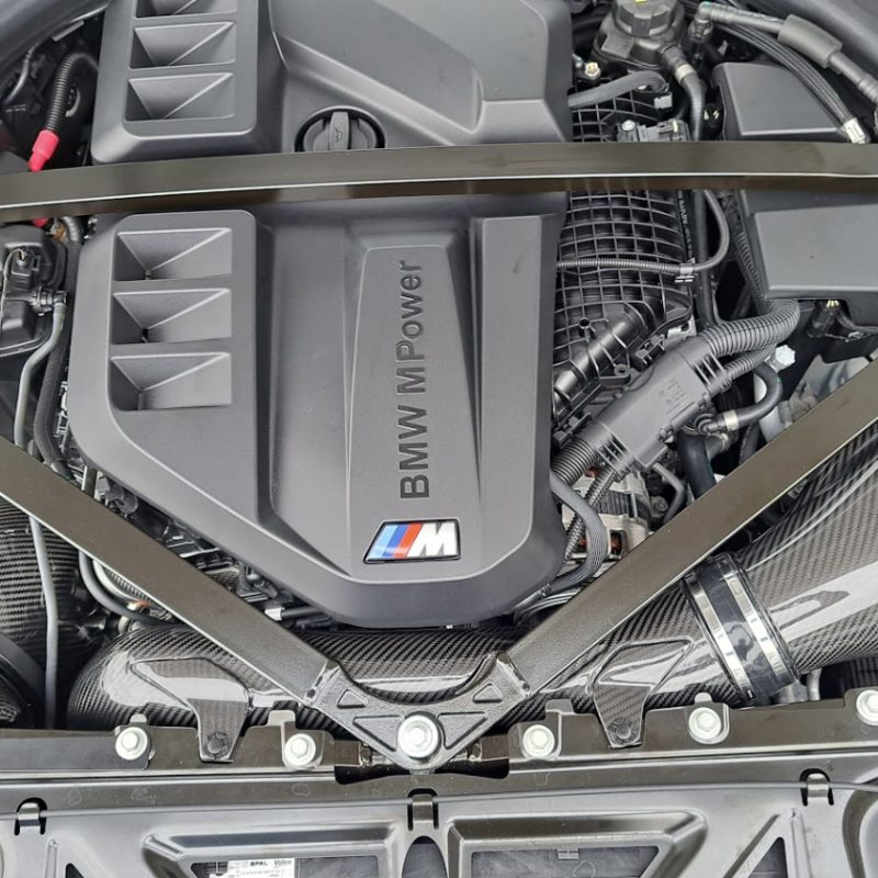 Närbild på en motor