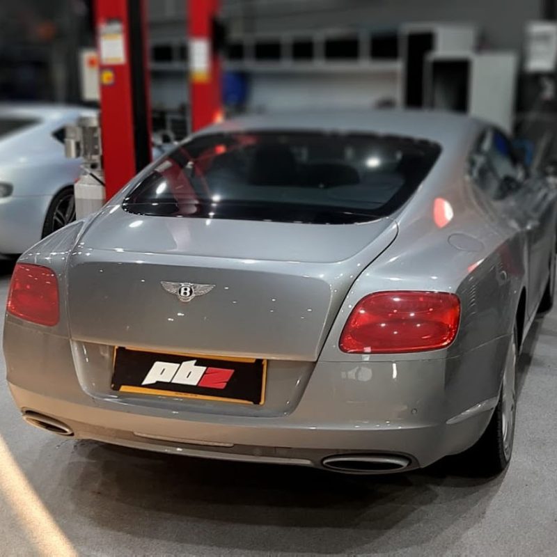 En mercedes i PBZ verkstad